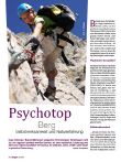 Psychotop Berg - Selbstwirksamkeit und Naturerfahrung